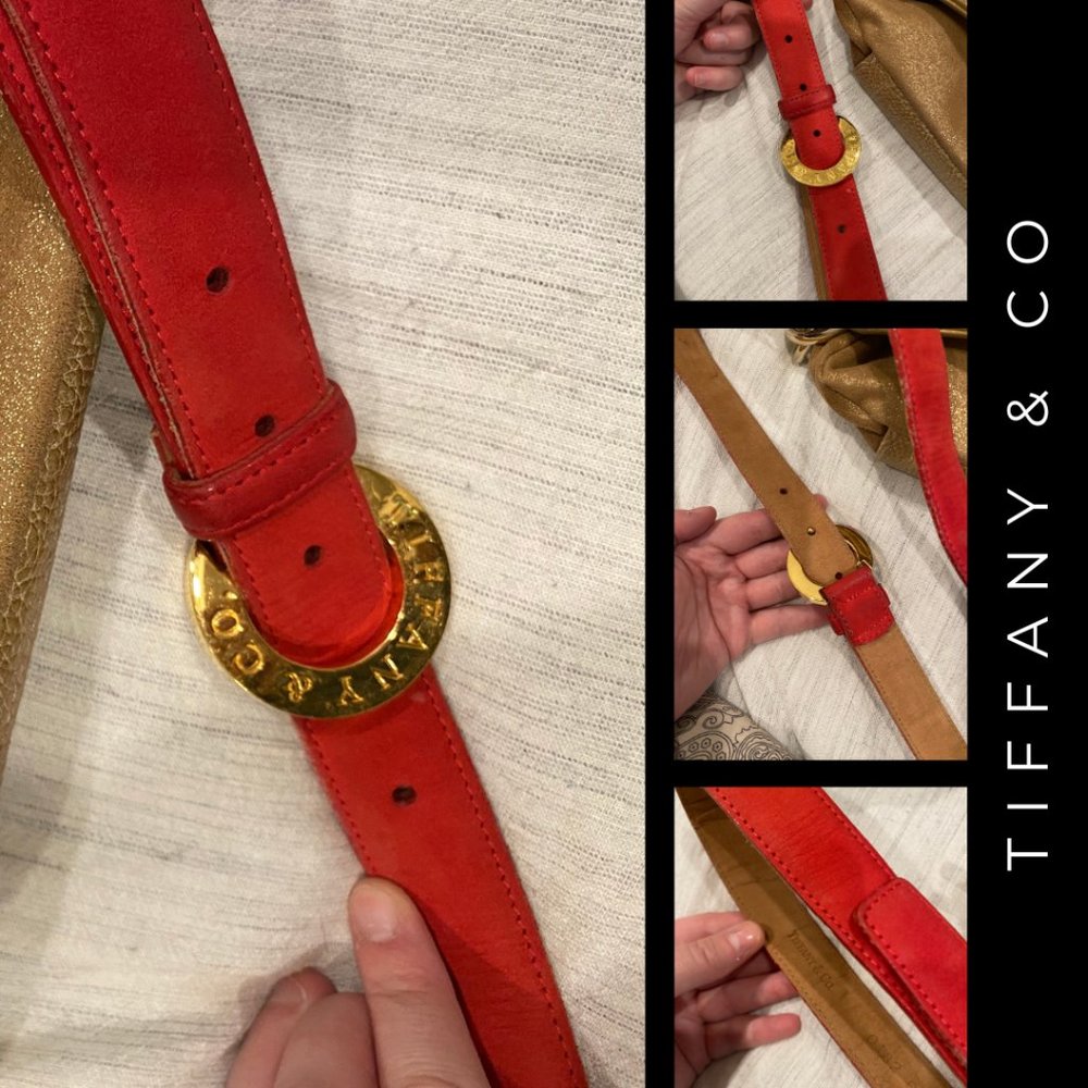 Tiffany and Co Vintage Suede Belt